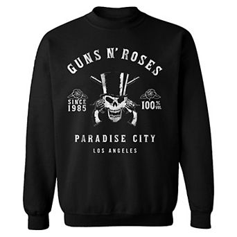 Men's Guns n' Roses Whiskey Label Sweatshirt