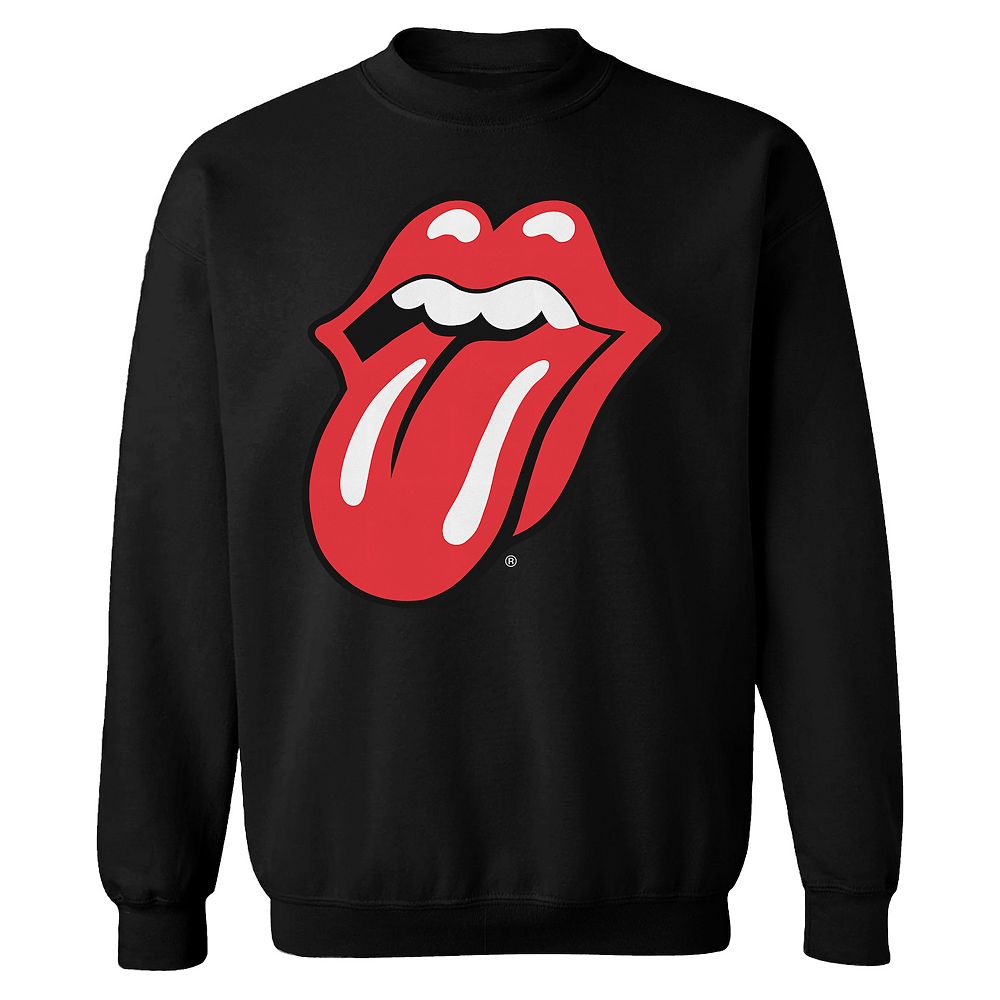 トップス The Rolling Stones x WDS Tongue & Lips Shop Graphic Tees Rolling Stones Tongue Leopard Lips Tee