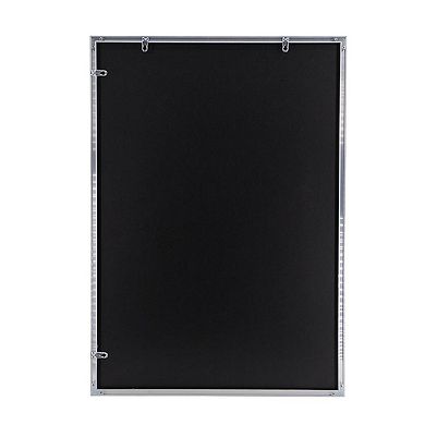 A&B Home Abstract Framed Mirror Art