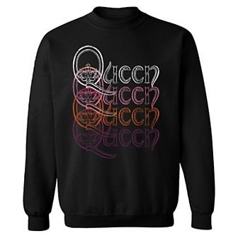 Men's Queen Repeat Logo Sweatshirt