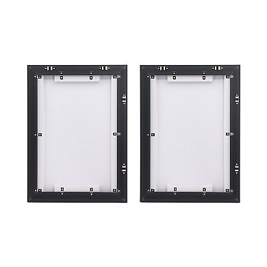 A&B Home Abstract Framed Wall Art 2-Piece Set