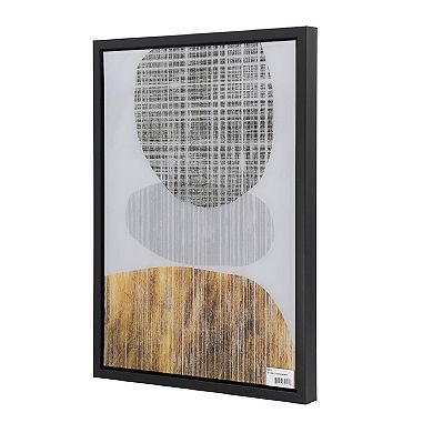 A&B Home Abstract Framed Wall Art 2-Piece Set