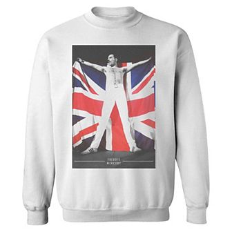 Men's Freddie Mercury Flag Sweatshirt