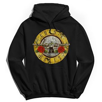 Men's Guns n' Roses Bullet Distressed Hoodie