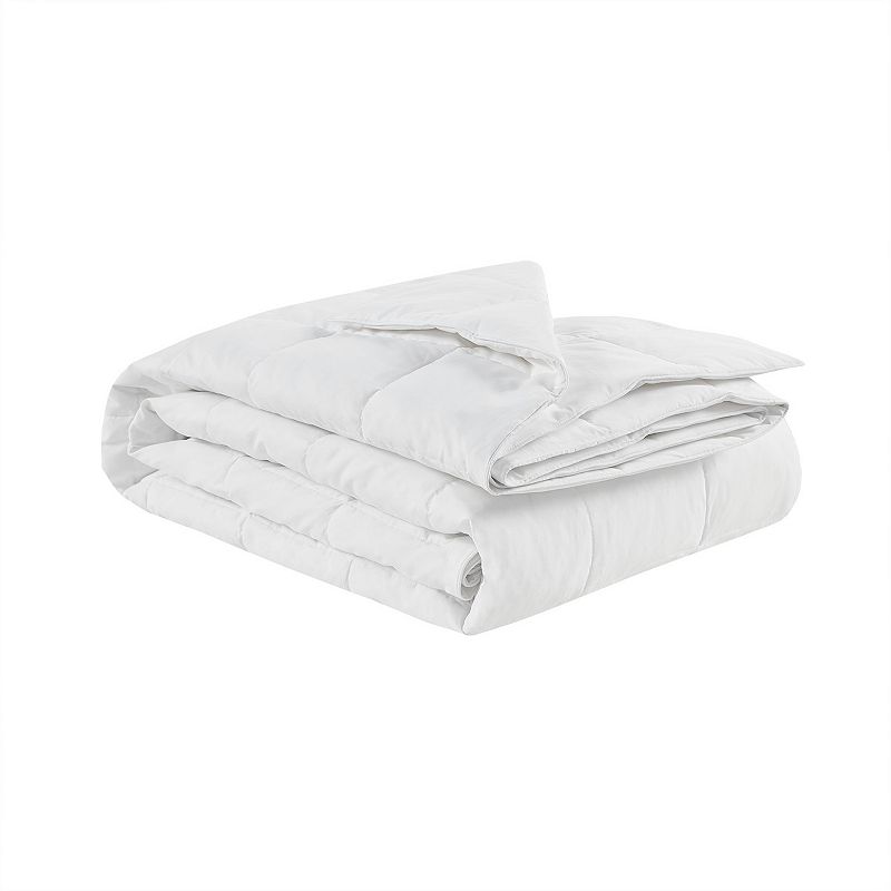 True North Four Seasons Cozy Goose Feather & Down Filling Blanket, White, K