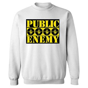 Men's Public Enemy 4 Logos Sweatshirt