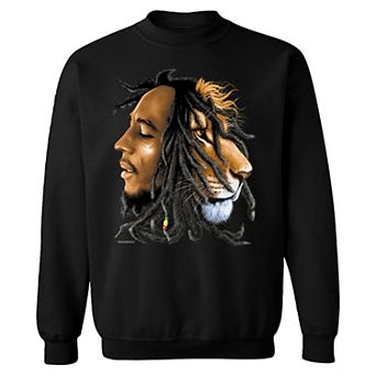 Men's Bob Marley Zion Profile Sweatshirt