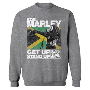 Men's Bob Marley Get Up Stand Up Sweatshirt