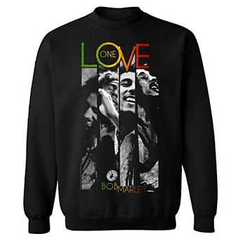 Men's Bob Marley One Love Stripes Sweatshirt