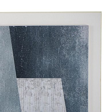 A&B Home Geometric Shapes Framed Wall Art 2-Piece Set