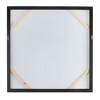 A&B Home Gold Finish Abstract Wall Art