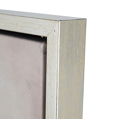 A&B Home Gold Finish Abstract Wall Art