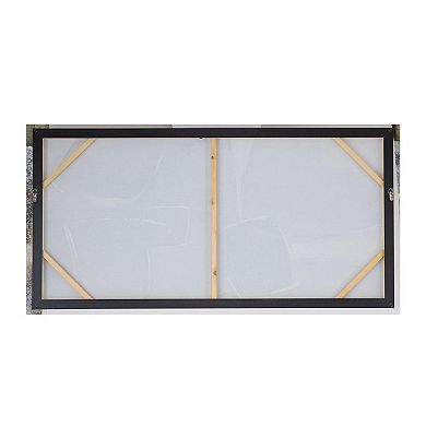 A&B Home Ice Island Framed Wall Art