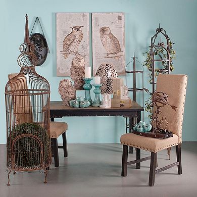 A&B Home Lilith Owl Wall Art 2-piece Set