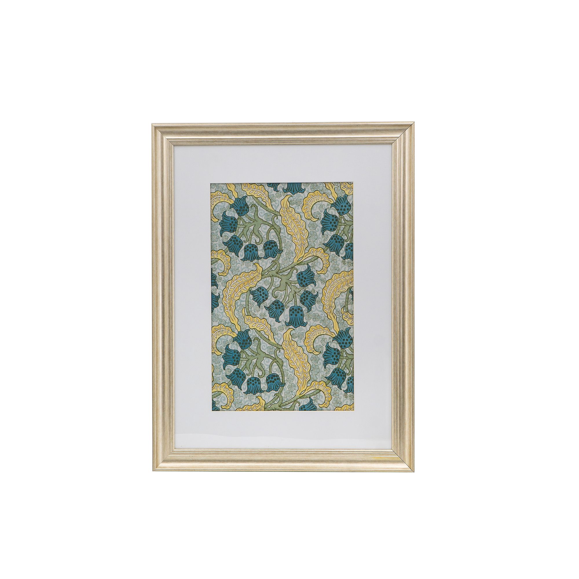 A&B Home Smithsonian Floral Framed Wall Art, Green