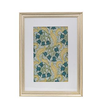 A&B Home Smithsonian Floral Framed Wall Art