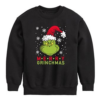 Boys 8-20 Dr. Seuss How the Grinch Stole Christmas Merry Crew Fleece Sweatshirt