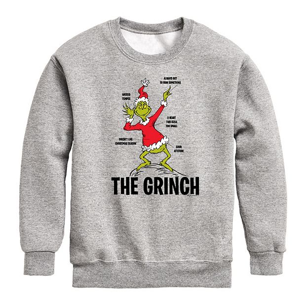 Grinch Pullover Hoodie, The Grinch Sweatshirt