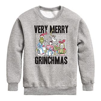 Boys 8-20 Dr. Seuss The Grinch Merry Crew Fleece Sweatshirt