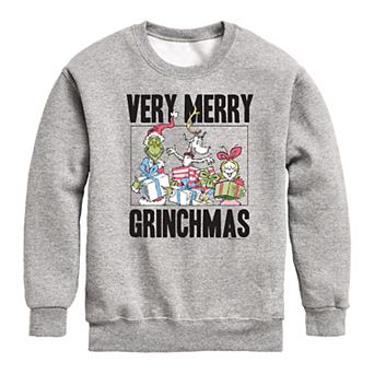 Boys 8-20 Dr. Seuss The Grinch Merry Crew Fleece Sweatshirt