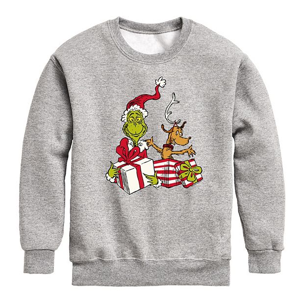 Kansas City Chiefs Grinch Stolen Black Christmas Sweater