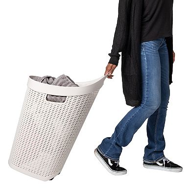 Mind Reader 60 Liter Mobile Laundry Hamper
