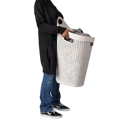 Mind Reader 60 Liter Mobile Laundry Hamper