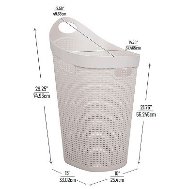 Mind Reader 60 Liter Mobile Laundry Hamper