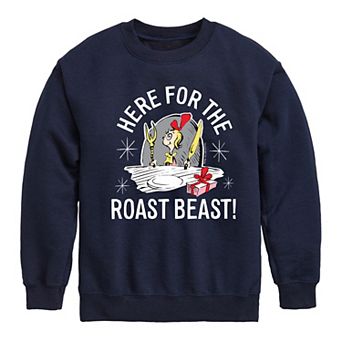 Boys 8-20 Dr. Seuss How the Grinch Stole Christmas Roast Crew Fleece Sweatshirt