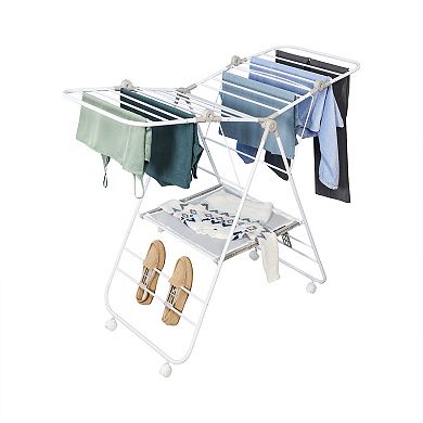 Honey-Can-Do Mobile Folding Wing Clothes Dryer