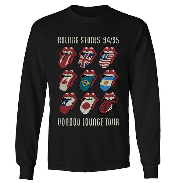 Men's Rolling Stones Voodoo Tongues Long Sleeve