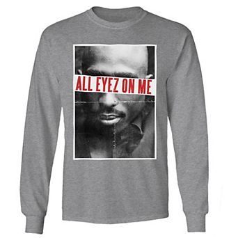 Men's Tupac All Eyes Long Sleeve