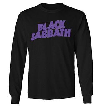 Men's Black Sabbath Logo Long Sleeve