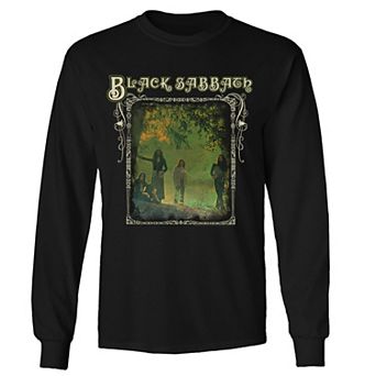 Men's Black Sabbath Photo Framed Long Sleeve