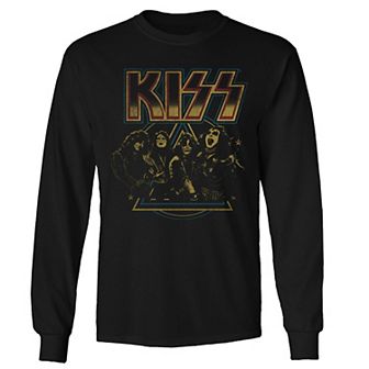 Men's Kiss Vintage Long Sleeve Tee