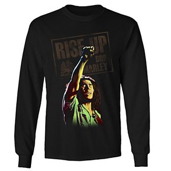 Men's Bob Marley Arms Up Long Sleeve Tee