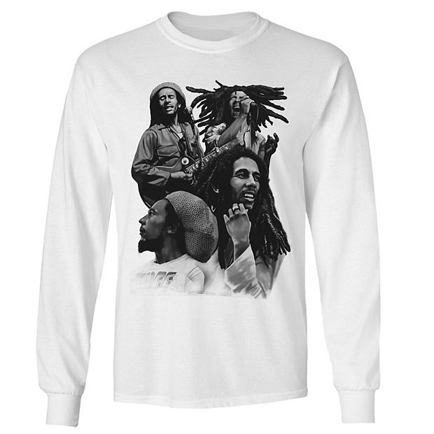 Men's Bob Marley Free Our Minds Long Sleeve Tee