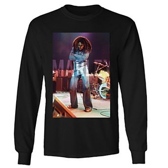 Men's Bob Marley Arms Crossed Long Sleeve Tee