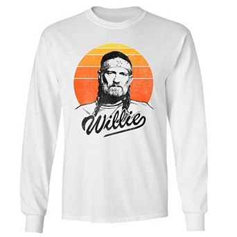 Men's Willie Nelson Sunset Long Sleeve Tee