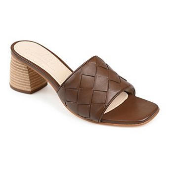 Journee Signature Kellee Tru Comfort Foam™ Women's Leather Dress Sandals