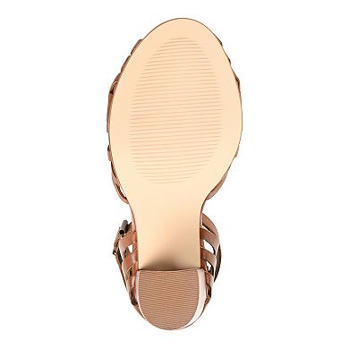 Journee Signature Mayria Tru Comfort Foam™ Women's Leather Dress Sandals
