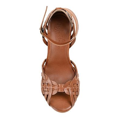 Journee Signature Mayria Tru Comfort Foam™ Women's Leather Dress Sandals