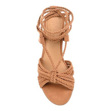 Journee Signature Railee Tru Comfort Foam™ Women's Leather Dress Sandals