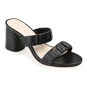 Journee Signature Vidda Tru Comfort Foam™ Women's Leather Dress Sandals