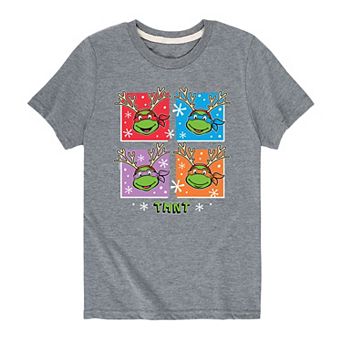 Boys 8-20 TMNT Christmas Characters Graphic Tee