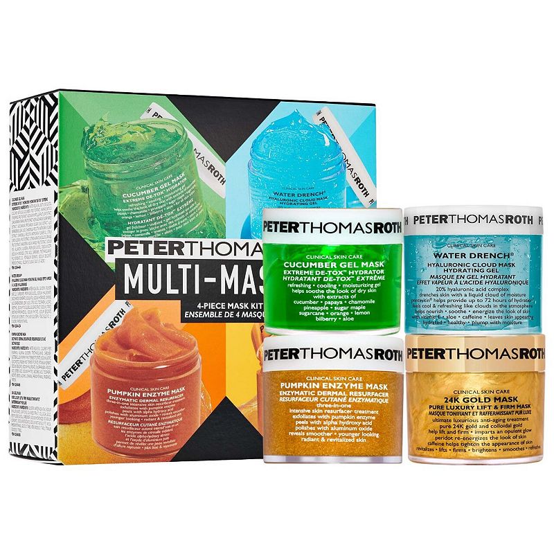 Multi-Masker 4-Piece Mask Kit, Multicolor