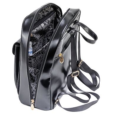 McKleinUSA Olympia Leather Business Laptop Backpack