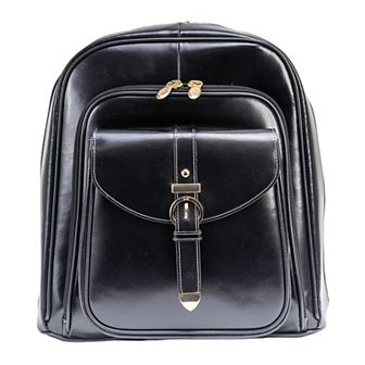 McKleinUSA Olympia Leather Business Laptop Backpack