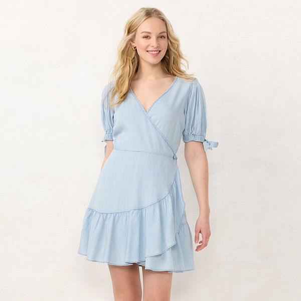 Women's LC Lauren Conrad Mini Wrap Dress