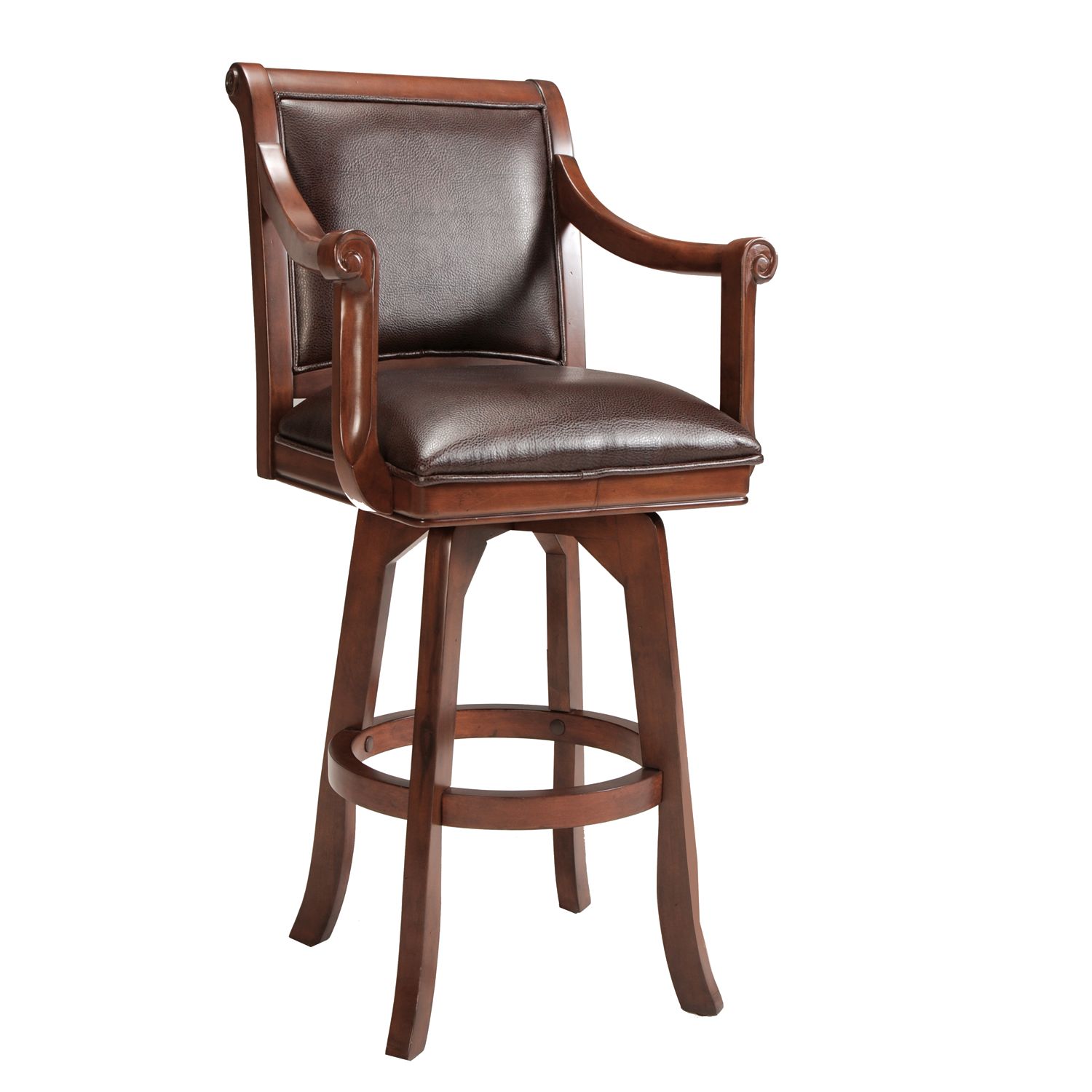 Image for Hillsdale Furniture Palm Springs Swivel Bar Stool at Kohl's.